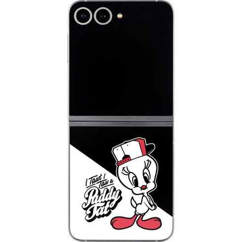 Looney Tunes Retro Tweety Bird Galaxy Z Flip6 Skin